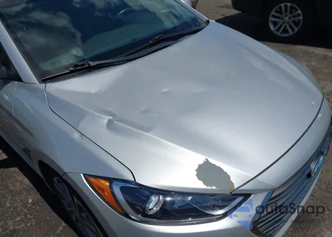 2017 Hyundai Elantra Limited from USA, damaged, VIN 5NPD84LF4HH093928